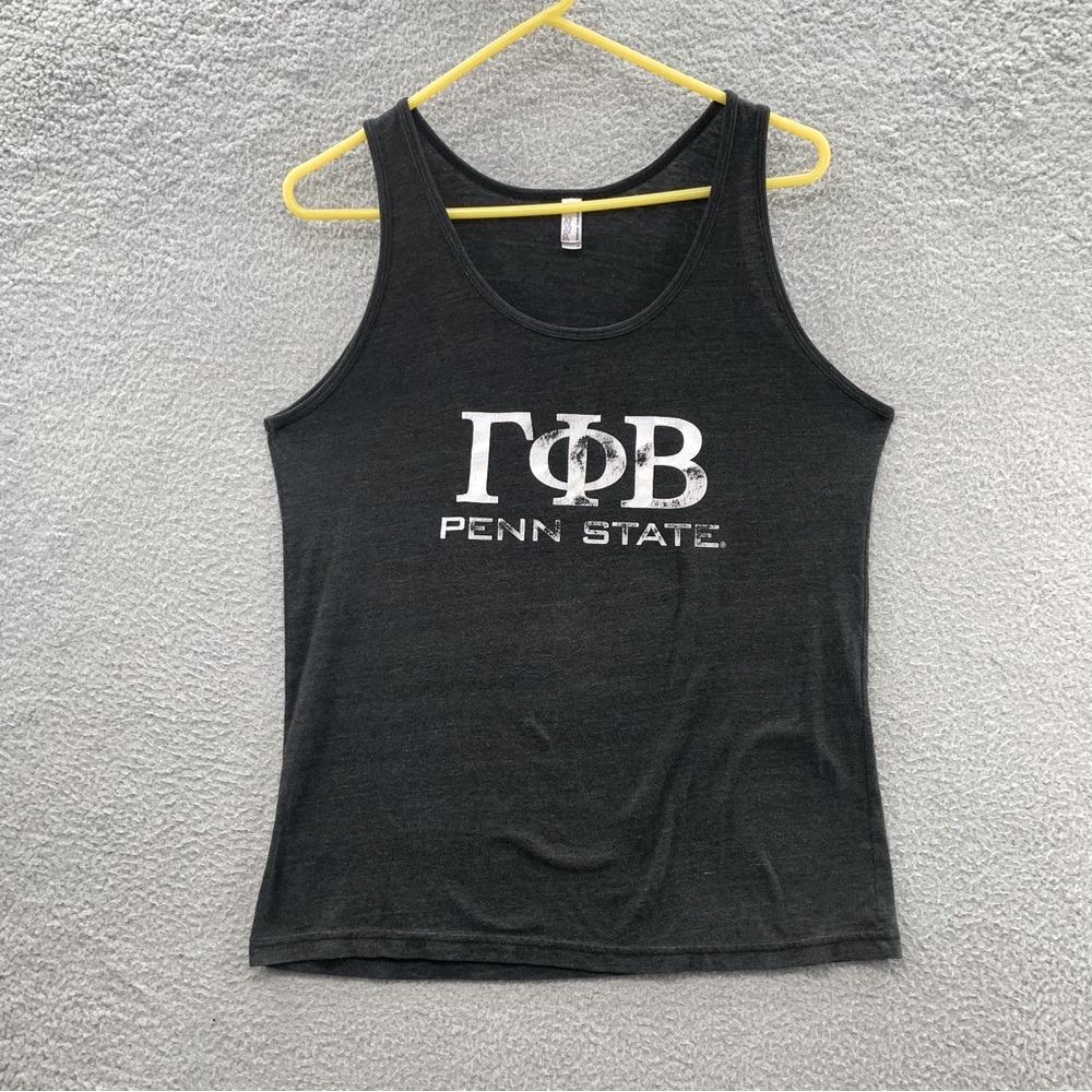 American Apparel Penn State Nittany Lions Women’s Graphic Tank Top Gray Size M